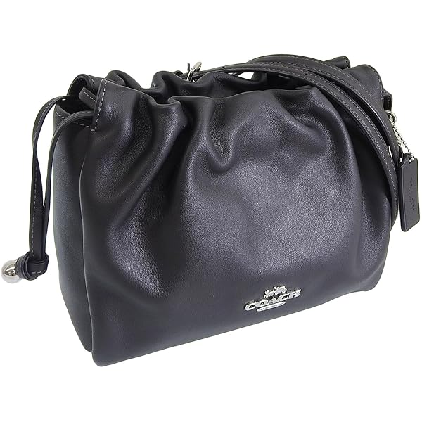 Coach ショルダーバッグ ブラック COACH ブラック レザー ショルダーバッグ