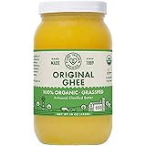 Pure Indian Foods 100％ Organic Ghee Clarified オーガニック 有機ギー 精製バター 425g