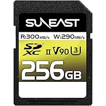 キングストン SDXCカード 256GB 最大300MB/s UHSII V90 Amazon | キングストン SDXCカード 128GB 最大300MB/s UHS-II