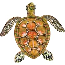 バリ島カメの壁掛け30年物 バリ島カメの壁掛け30年物