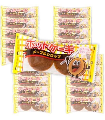 Amazon.co.jp: Yakin Maple Hot Cake 2 x 20 Bags : Food, Beverages