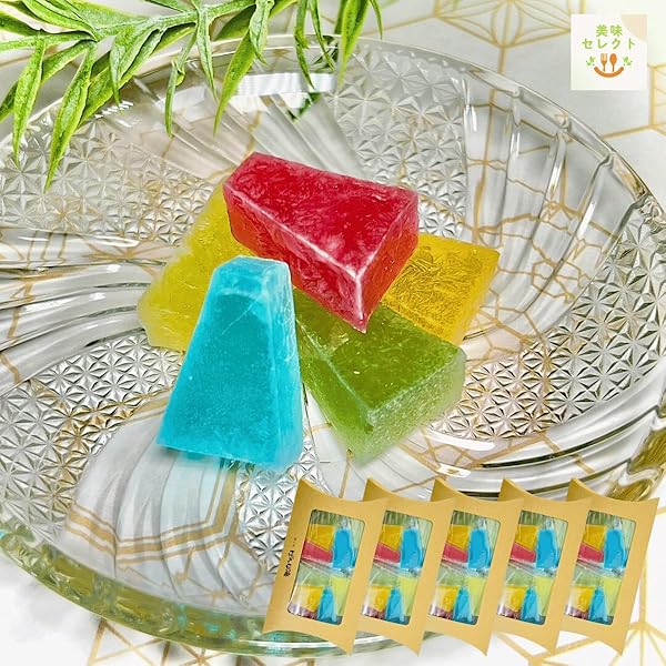 Amazon | 石川屋本舗 琥珀糖 かいちん いろいろ36個入り | 石川屋本舗