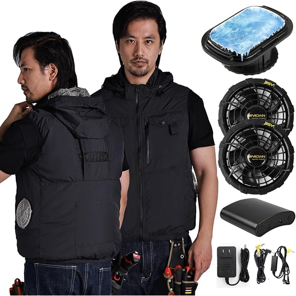 Amazon.co.jp: [MIDIAN] ペルチェ冷却服 長袖【2026業界独創 2つ冷却器