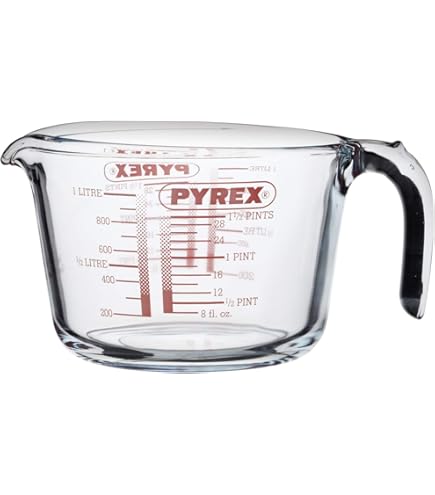Amazon｜pyrex 1L （4カップ） 計量カップ 輸入品｜計量カップ