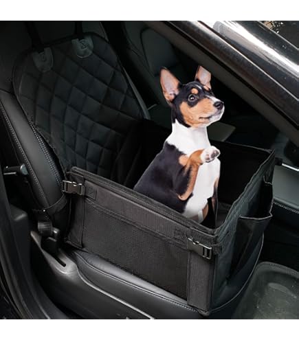 Amazon.co.jp: Poxvalzor 犬 車 シート ペットドライブボックス