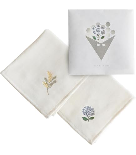 Amazon.co.jp: 汕頭 スワトウ 手刺繍ハンカチ 白 花柄 約29cm＊QG