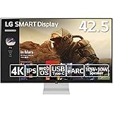 【Amazon.co.jp限定】 43SQ700S-W/LG スマートディスプレイ/SMART Display / 42.5インチ 4K(3840×2160)/ webOS22搭載 / IPS/AirPlay 2 / USB Type-C､eARC対