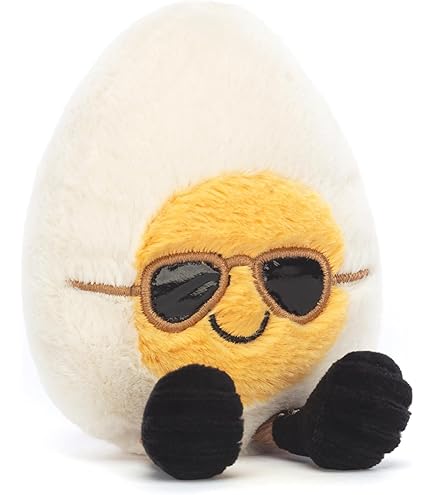 Amazon.co.jp: Jellycat Amuseables ゆで卵 花婿ぬいぐるみ 5.5