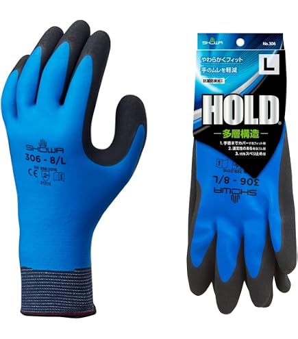 Amazon.co.jp: ショーワグローブ(Showaglove) 作業用手袋 No.376 HOLD