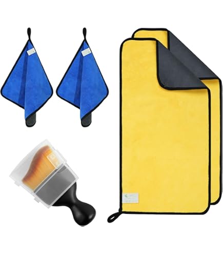 Large PERFORATED SYNTHETIC Chamois Cloth Car Drying Shammy Leather Absorbent