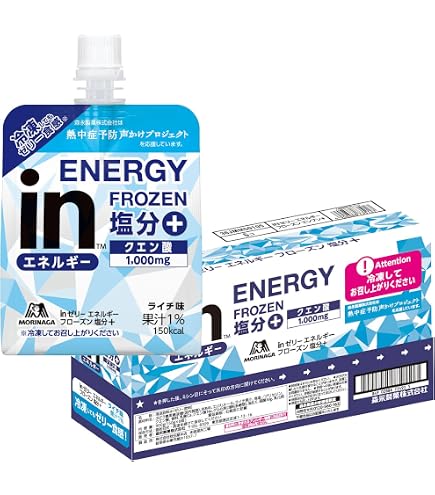 Amazon.co.jp: Morinaga Seika Jelly Energy Frozen 5.3 oz (150 g