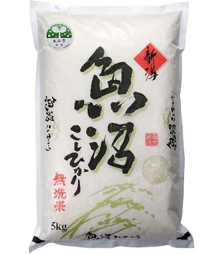 Amazon.co.jp: 新潟ケンベイ 南魚沼産コシヒカリ 無洗米 吟精 5kg