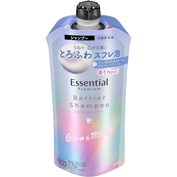 Amazon | エッセンシャル プレミアム うるおいバリアシャンプー グロウ