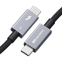 Amazon.co.jp: [Intel認定] Cable Matters 80Gbps 編組Thunderbolt 5