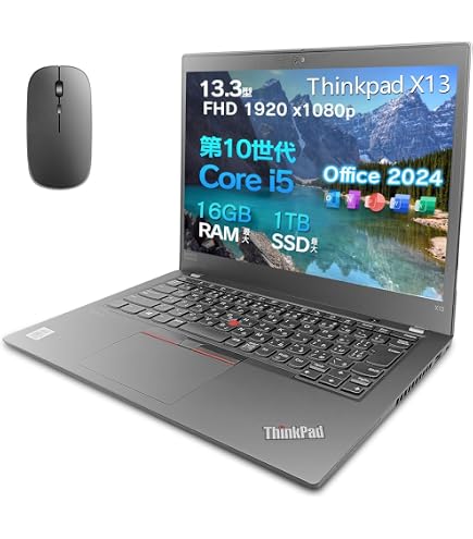 Amazon.co.jp: 【整備済み品】 ノートパソコン‎‎ ThinkPad X13 第10
