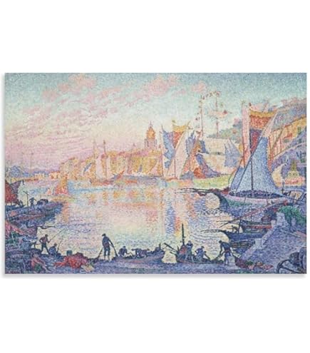 Amazon.co.jp: Genius Collections ポール・シニャック ポスター 額