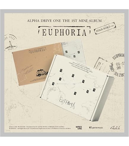 Amazon.co.jp: ALPHA DRIVE ONE EUPHORIA 1st Mini Album アルバム