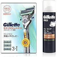 Amazon.co.jp: Gillette ジレット スキンガード 電動タイプ 替刃
