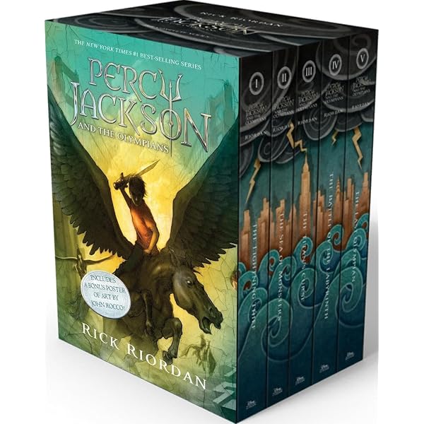 Amazon | The Heroes of Olympus Paperback Boxed Set (10th