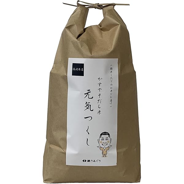 Amazon.co.jp: 令和6年産 福岡県産 元気つくし 5kg 白米 お米 米