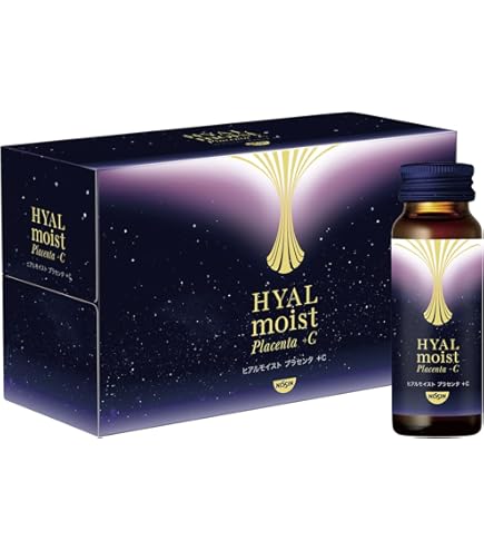 HYALmoist 日清食品 ヒアルモイスト発酵液 50ml×10本 ピーチ味