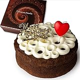 魔法洋菓子店ソルシエ 誕生日ケーキ ガトーショコラ クラシック 5号 直径15cm 4人～6人分 約320g 【バースデー飾り付】
