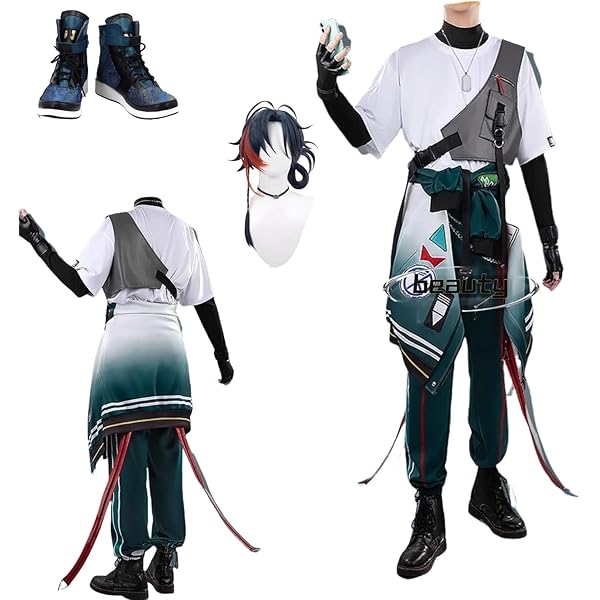 Amazon.co.jp: [よきま] Vtuber 3SKM 魁星コスプレ衣装 風