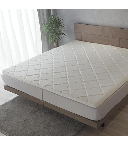 IKEA イケア　NORDBERGET ノールドベルゲット　マットレストッパー NORDBERGET mattress topper, white, King - IKEA