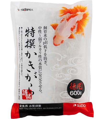 Amazon.co.jp: SUDO(スドー) スターペット 金魚の天然珠塩 1㎏ S-5776