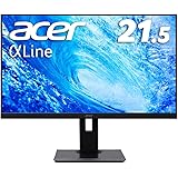 日本エイサー Acer モニター AlphaLine B227Qbmiprzx21.5インチ IPS 非光沢 フルHD 4ms ミニD-Sub 15ピン VESAマウント対応 スピーカー内蔵 高さ調整 ピボット スイベル チルト スピーカー搭載 フリ