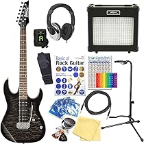 アイバニーズ　GIO　GRX70QA　入門用エレキギター　初心者入門 Ibanez Gio アイバニーズ GRX70QA エレキギター初心者セット 9点