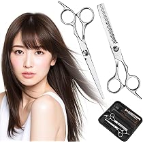 Amazon | 【理美容師監修・初心者でも失敗しにくい】すきばさみ ヘア