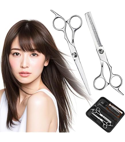 Amazon.co.jp: 【プロ美容師・監修】 散髪 はさみ セット ヘアカット