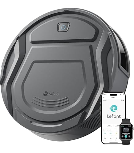 Amazon | Lefant ロボット掃除機 水拭き両用 4000Pa吸引 マッピング お
