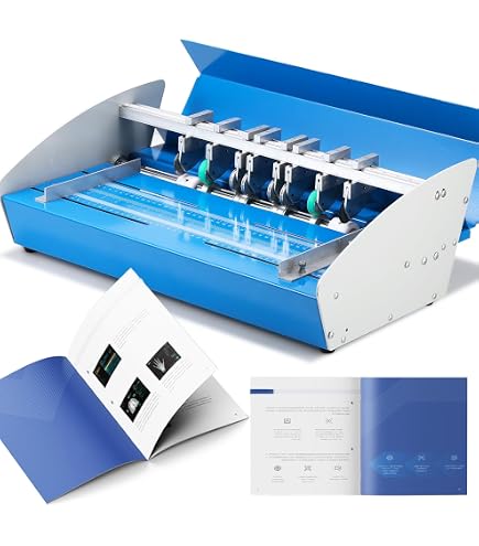Amazon | NEWTRY 自動紙折り機 紙折り マーキングプレス機 1台3役 紙