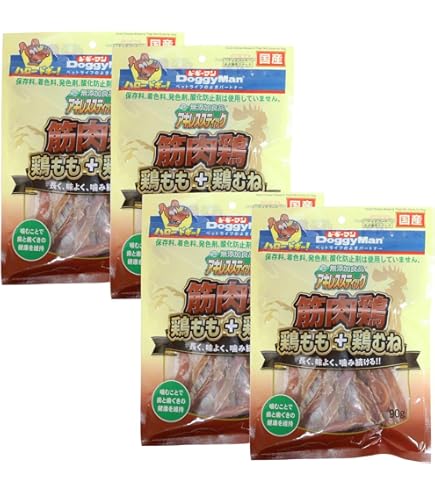 Amazon | ドギーマン 無添加良品 アキレススティック 鶏ささみ100