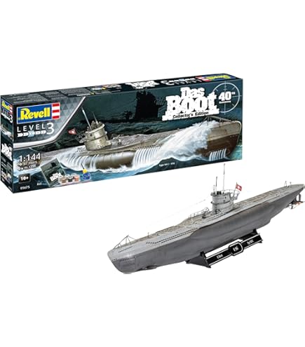 希少　タルガ　綱密度模型　Uボート２種コンプリート Amazon | 1/144 鋼密度模型 U-BOOT Uボート VⅡ C 2色迷彩(濃灰