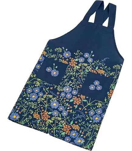 Amazon｜エプロン 女性用 メンズ おしゃれ ガラス柄 ワイン ぶどう お