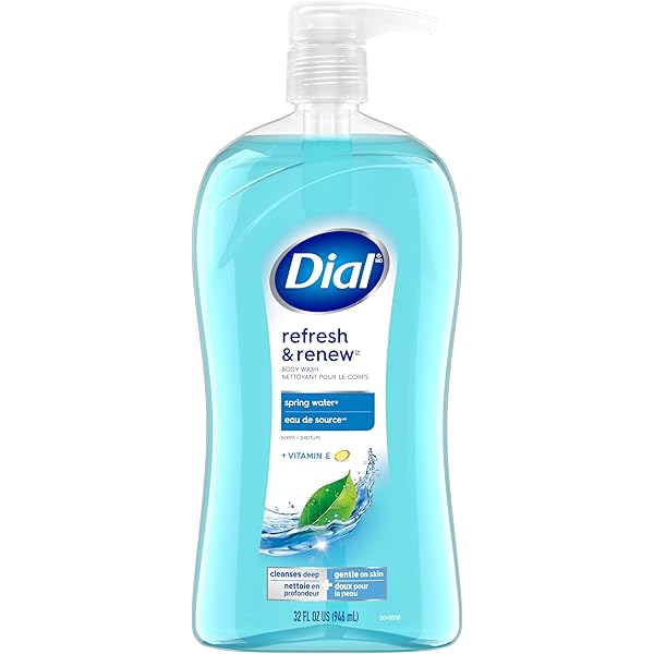 Amazon | Dial Body Wash, Spring Water, 23 Oz (Pack Of 3
