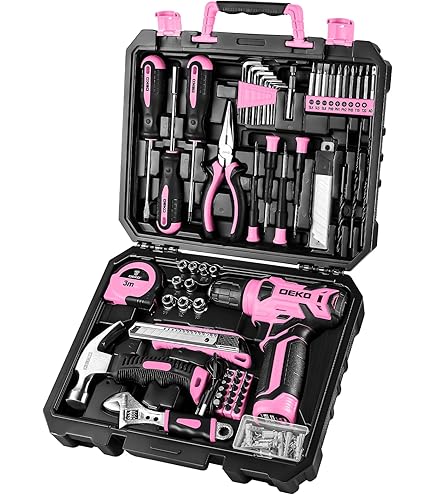 Amazon | 【8V電動ドリル付き】126点組 工具セット ツールセット 工具 