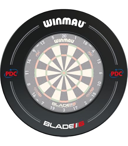 Amazon.co.jp: WINMAU Blade 6ダーツボードセット – PDC承認ダーツ