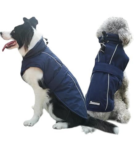 【在庫処分】OneTigris 犬服 冬用 ジャケット 犬用コート 反射材 防水 Amazon | OneTigris 犬服 冬用 ジャケット 犬用コート 反射材 防水