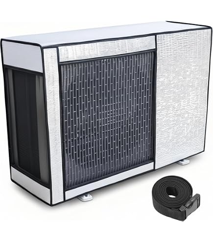 Amazon | KANIYAエアコン室外機カバー(74x54x26)省エネ 効率 室外機