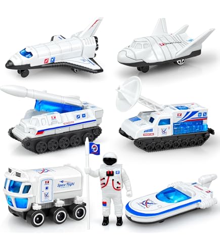 Amazon.co.jp: Wbzle 宇宙玩具キット 宇宙船おもちゃセット 宇宙飛行士
