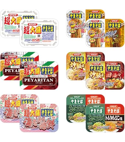 Amazon.co.jp: ぺヤング 超大盛デミオムやきそば×2個セット : 食品