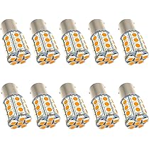 新型 24V S25 LED 平行ピン マーカー球 デコトラ アンバー 20個 新型 24V S25 BA15S LED 平行ピン マーカー球 アンバー 20個