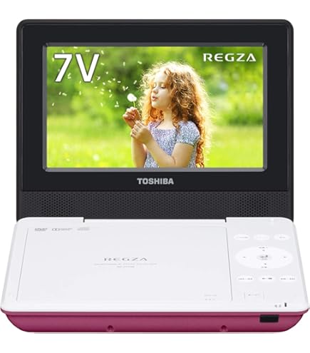 Amazon.co.jp: 東芝 7型ポータブルDVDプレーヤーグリーンCPRM