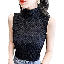 Amazon | [KOEKOI] ハイネックtシャツ レディース カットソー