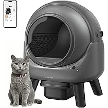 Amazon | 猫自動トイレ 全自動猫トイレ 大型 自動清掃 臭いが漏れ