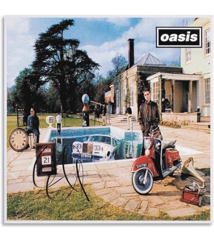 Amazon.co.jp: kb090 78cm x 53cm オアシス（Oasis）ポスター [並行